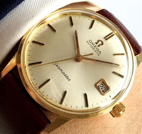 omega watches 18k 0.750|omega 18k gold watch price.